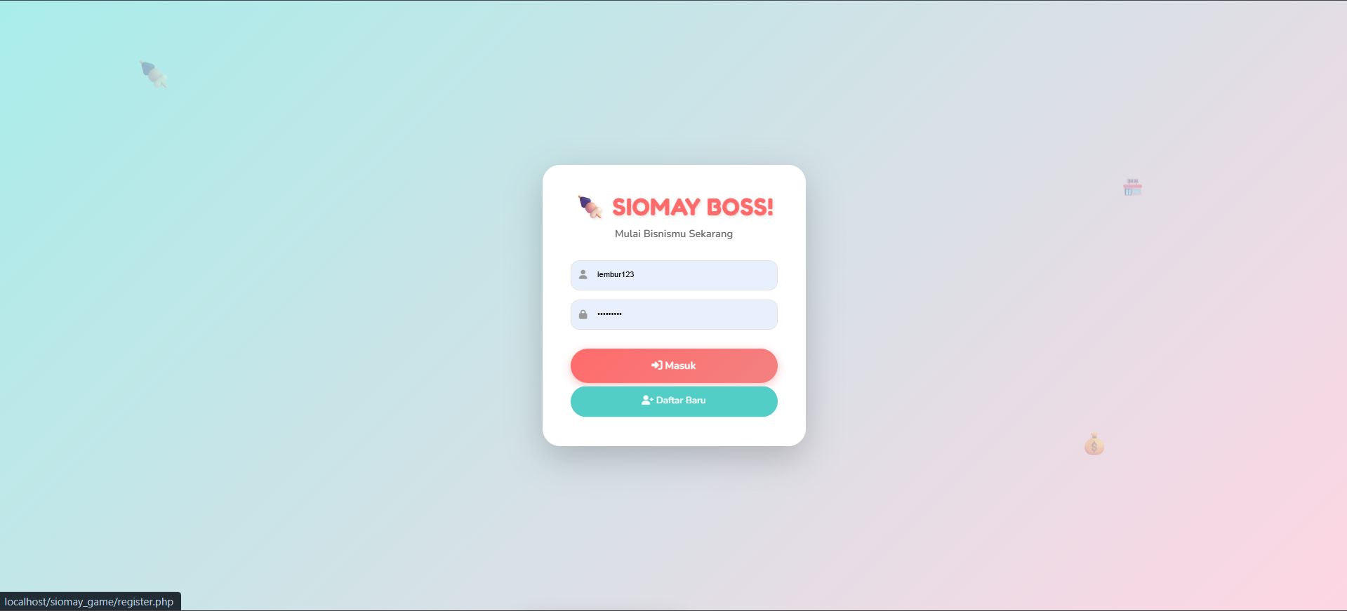 SIMULATOR WARUNG SIOMAY