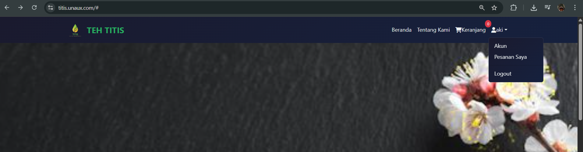 e-commerce penjualan produk