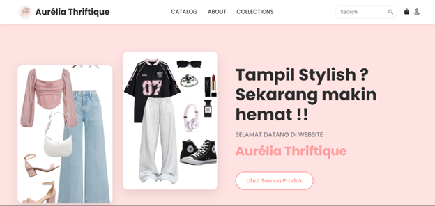 Aurelia-Thriftique | Thrift Fashion Berkualitas & Terpercaya