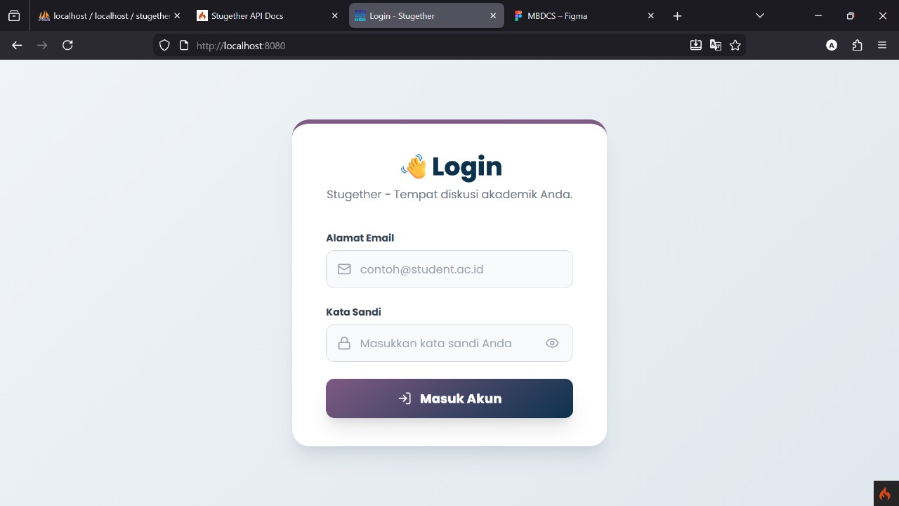 Sistem Manajemen Database Stugether
