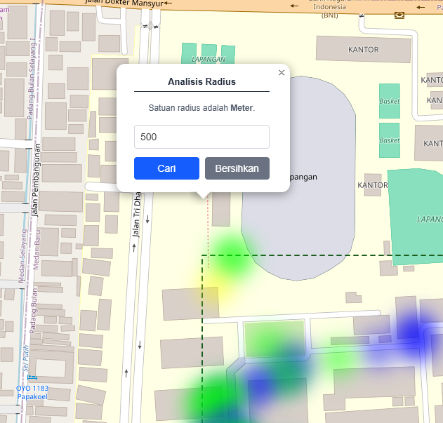 Heatmap Peta Kebisingan