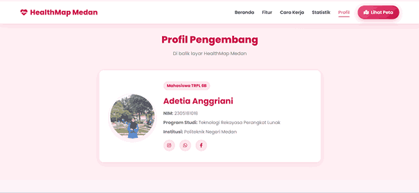 Screenshot 5 dari project Analisis Kesesuaian Persebaran Fasilitas Kesehatan Berdasarkan Kepadatan Penduduk di Kota Medan Menggunakan Sistem Informasi Geografis