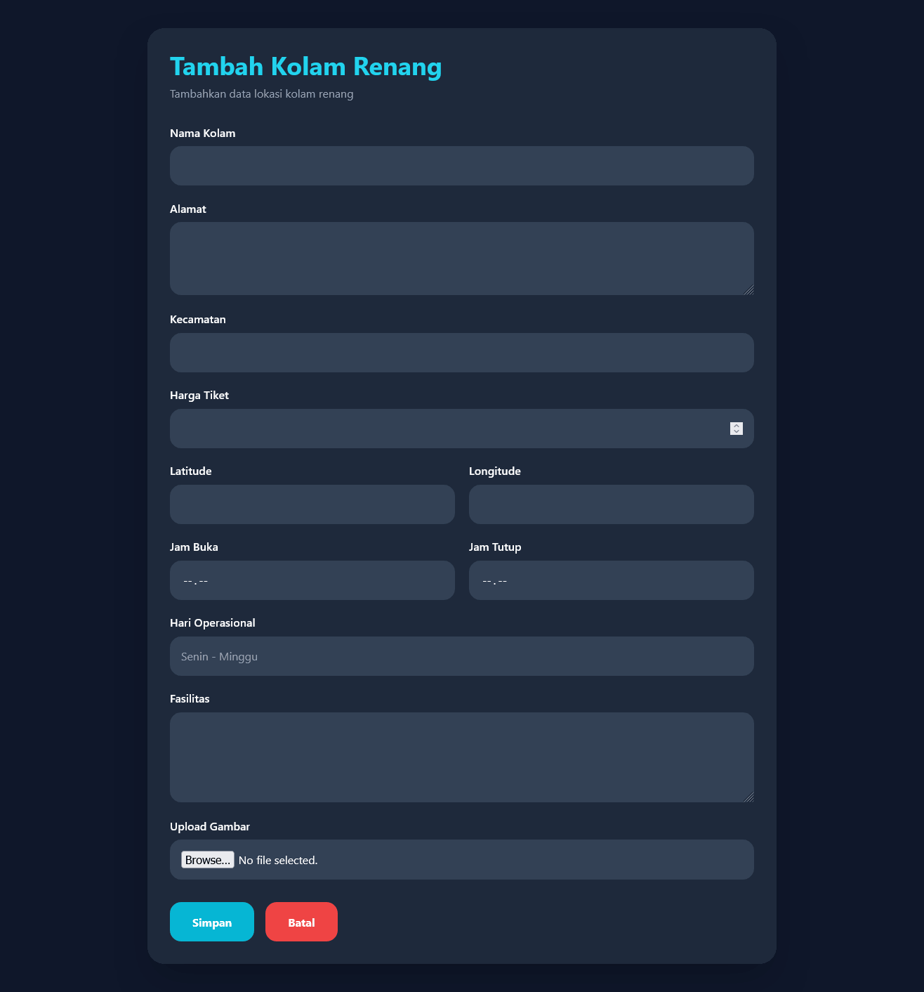 Screenshot 7 dari project Sistem Informasi Geografis (SIG) Pemetaan Kolam Renang di Kota Medan