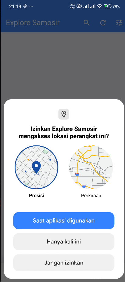 Screenshot 21 dari project PENGEMBANGAN SISTEM INFORMASI GEOGRAFIS PEMETAAN WISATA DAN PERHOTELAN DI KABUPATEN SAMOSIR DENGAN FITUR REKOMENDASI TERDEKAT DAN RUTE OTOMATIS TERINTEGRASI BERBASIS WEB DAN MOBILE