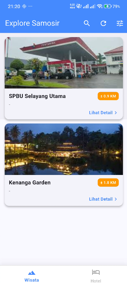 Screenshot 28 dari project PENGEMBANGAN SISTEM INFORMASI GEOGRAFIS PEMETAAN WISATA DAN PERHOTELAN DI KABUPATEN SAMOSIR DENGAN FITUR REKOMENDASI TERDEKAT DAN RUTE OTOMATIS TERINTEGRASI BERBASIS WEB DAN MOBILE