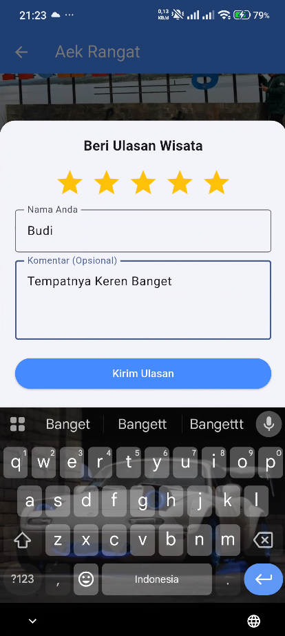 Screenshot 31 dari project PENGEMBANGAN SISTEM INFORMASI GEOGRAFIS PEMETAAN WISATA DAN PERHOTELAN DI KABUPATEN SAMOSIR DENGAN FITUR REKOMENDASI TERDEKAT DAN RUTE OTOMATIS TERINTEGRASI BERBASIS WEB DAN MOBILE