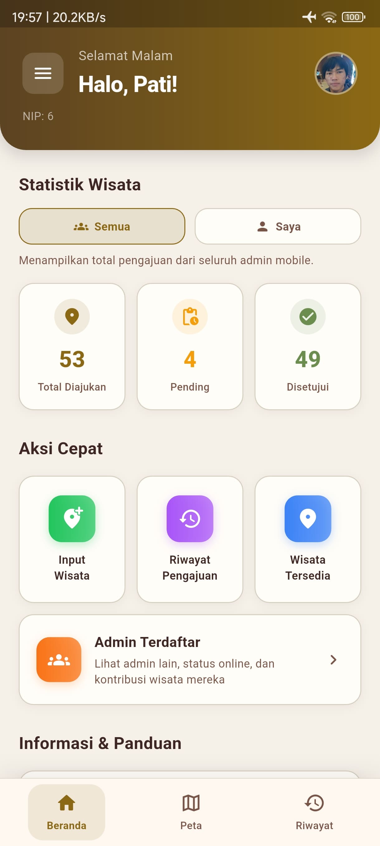 Screenshot 10 dari project SIG Pemetaan Tempat Wisata Di Daerah Kota Medan & Kabupaten Deli Serdang