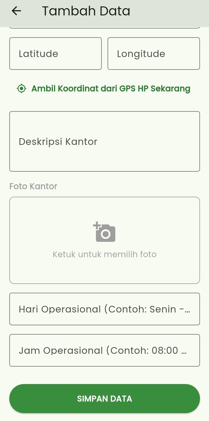 Screenshot 11 dari project Sistem Informasi Geografis (SIG) Pemetaan Kantor Dinas dan Badan Pemerintah Kota Medan