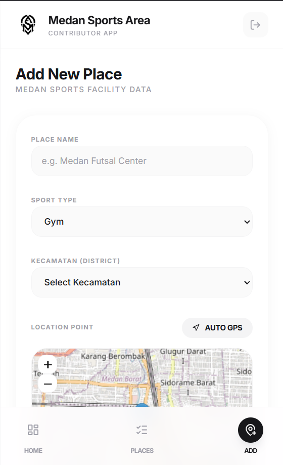 Screenshot 7 dari project SISTEM INFORMASI GEOGRAFIS PEMETAAN TEMPAT OLAHRAGA DI KOTA MEDAN