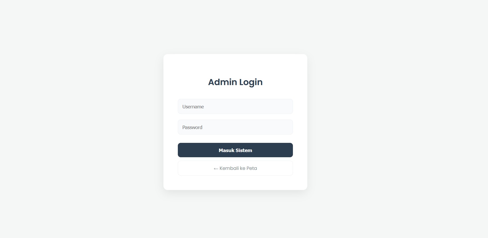 Screenshot 3 dari project Web-SIG Pemetaan SMA Swasta Kota Medan Berbasis PostGIS & Leaflet.js