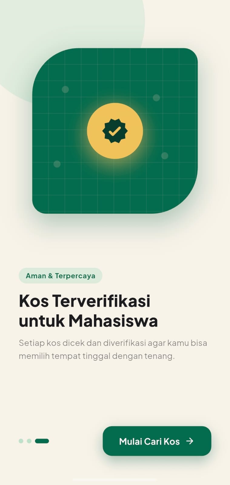 Screenshot 3 dari project Nearkos USU