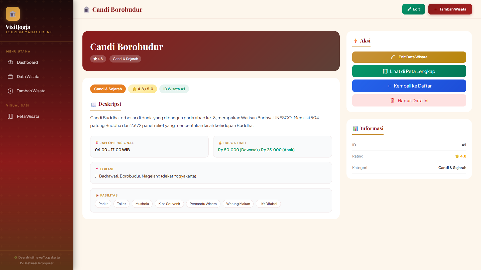 Screenshot 6 dari project  LAPORAN SISTEM INFORMASI GEOGRAFIS TEMPAT WISATA DAERAH YOGYAKARTA