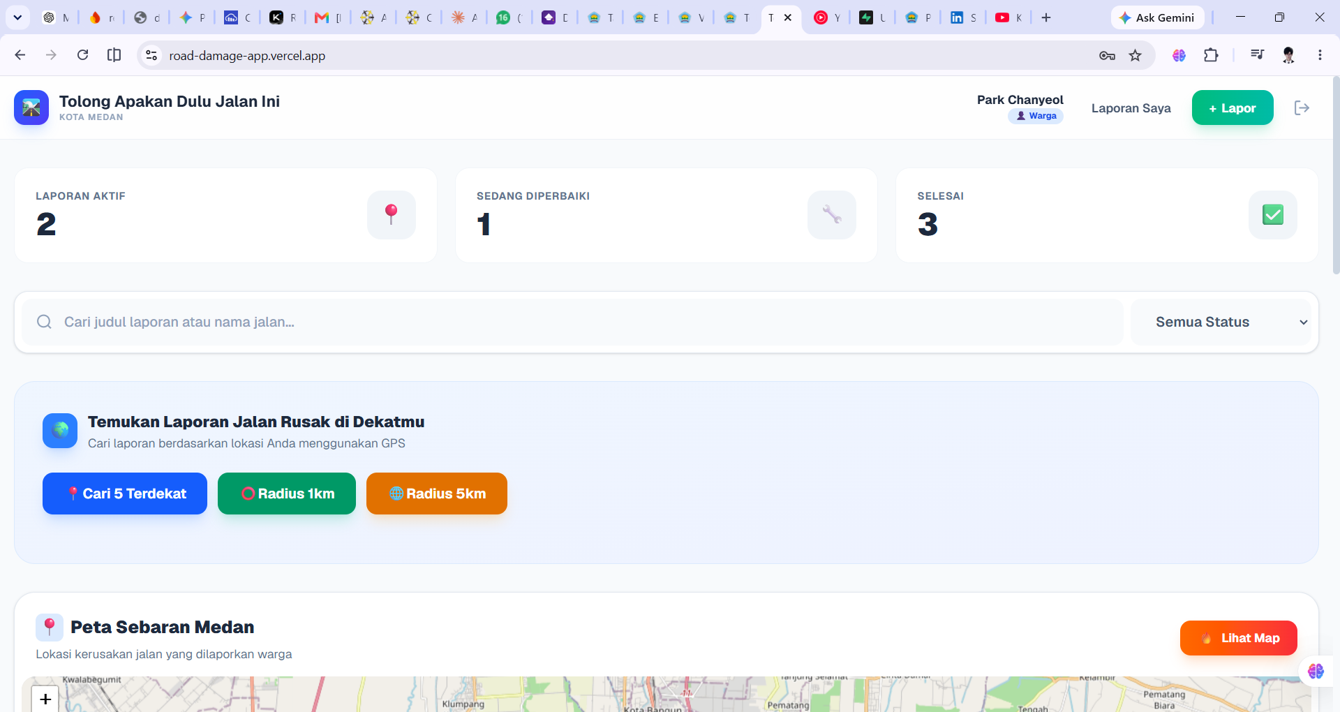 Screenshot 8 dari project Tolong Apakan Dulu Jalan Ini