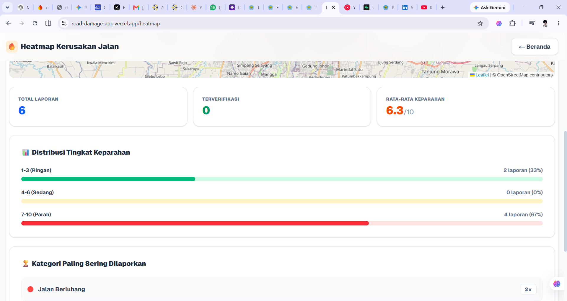 Screenshot 10 dari project Tolong Apakan Dulu Jalan Ini