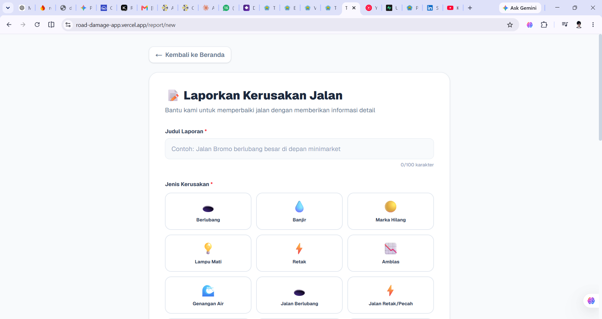 Screenshot 12 dari project Tolong Apakan Dulu Jalan Ini