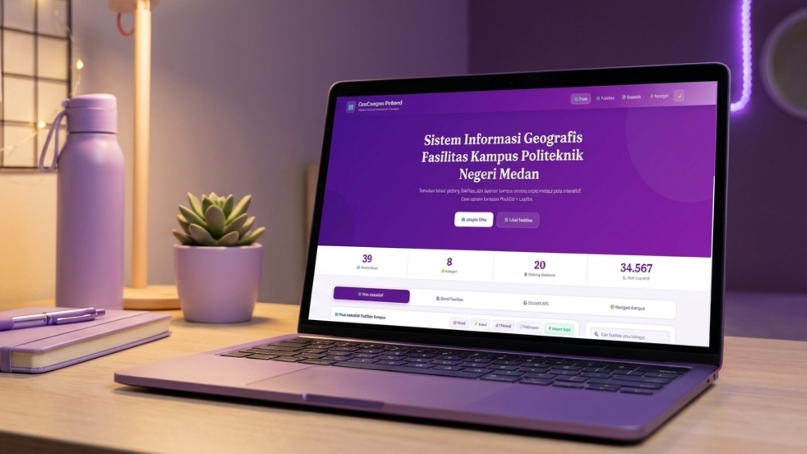 GeoCampus Polmed: Sistem Informasi Geografis Fasilitas Kampus Politeknik Negeri Medan