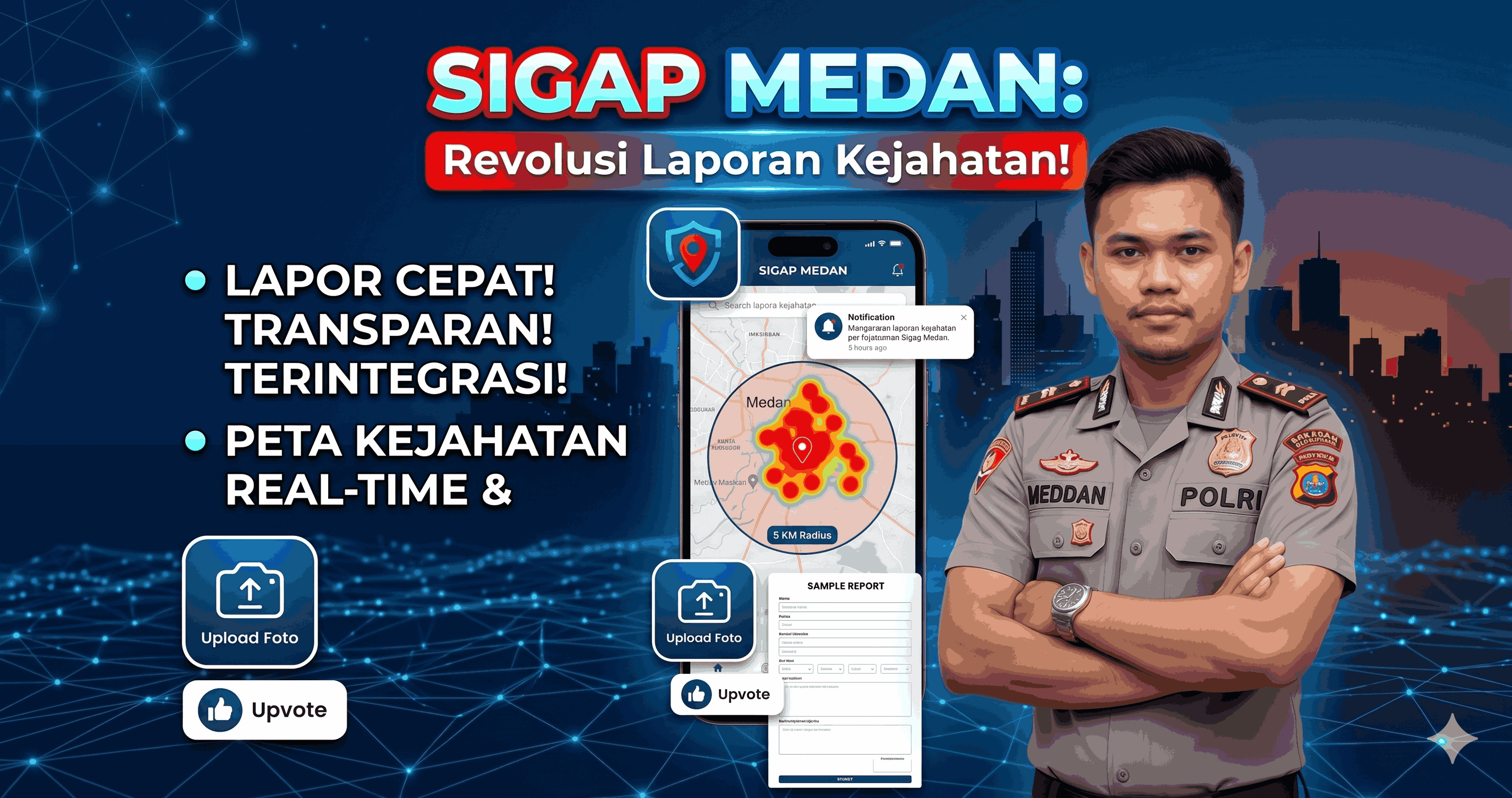 SIGAP - Medan (Sistem Informasi Geografis Keamanan Publik)